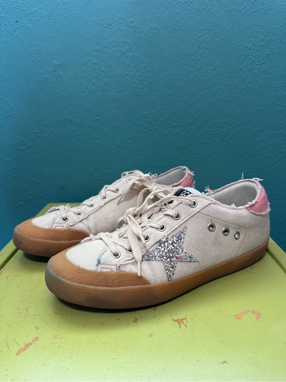 Golden Goose  Super Star canvas 🌟🌟🌟